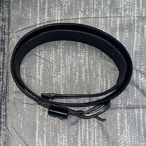Fossil Black Leather Belt